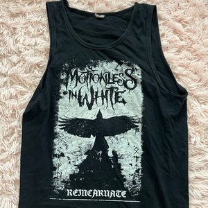 Motionless in white T-shirt